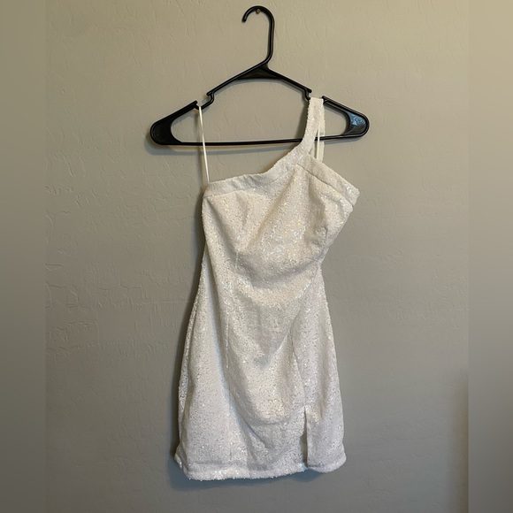 Superdown Revolve Cicely Mini Dress S White - Picture 8 of 9